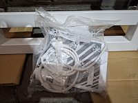 Elektrische designradiator dasdesign italië, squaro, glans wit - afbeelding 4 van  4