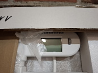 Elektrische designradiator vasco, bano, mat wit - afbeelding 3 van  3