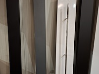 Elektrische designradiator vasco, beams, grijs metallic - afbeelding 1 van  4