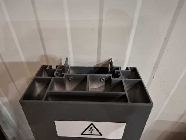 Elektrische designradiator vasco, beams, grijs metallic - afbeelding 3 van  4