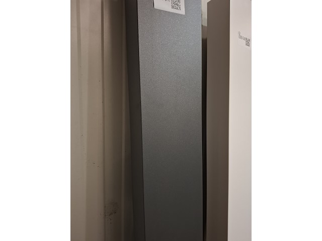 Elektrische designradiator vasco, beams, grijs metallic - afbeelding 2 van  5