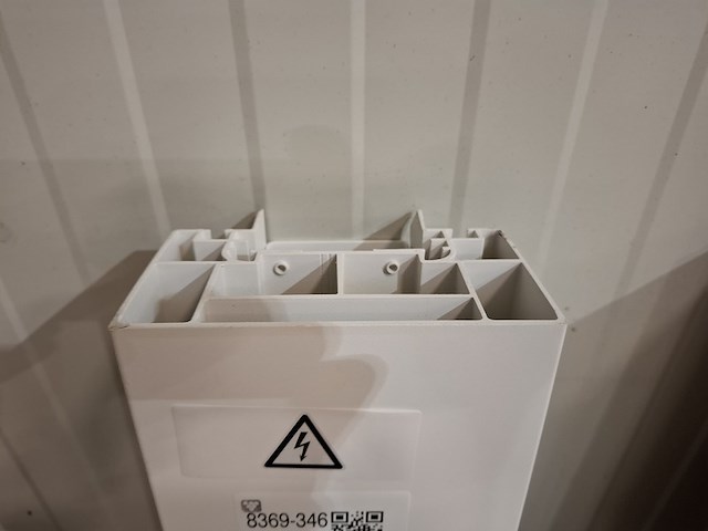 Elektrische designradiator vasco, beams, mat wit - afbeelding 3 van  4