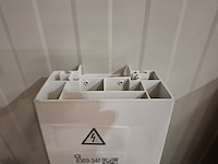 Elektrische designradiator vasco, beams, mat wit - afbeelding 3 van  4