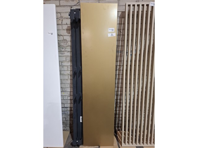 Elektrische designradiator vasco , niva , 9899 gold - afbeelding 2 van  5