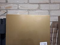 Elektrische designradiator vasco , niva , 9899 gold - afbeelding 3 van  5