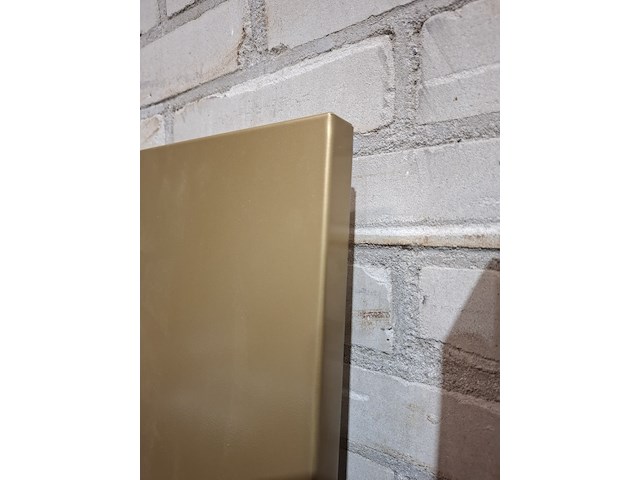 Elektrische designradiator vasco , niva , 9899 gold - afbeelding 5 van  5