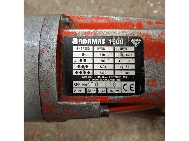 Elektrische diamantboormachine met statief, adamas, 1600 - afbeelding 12 van  14