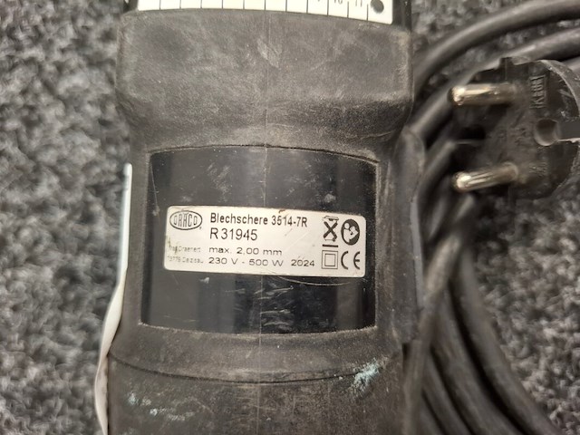 Elektrische doorloopschaar draco, 3514-7r, bouwjaar 2024 - afbeelding 3 van  4