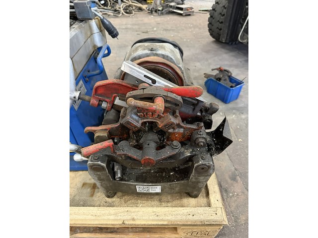 Elektrische draadsnijmachine / pijpdraadsnijder, rothenberger, piset p-60 - afbeelding 1 van  5