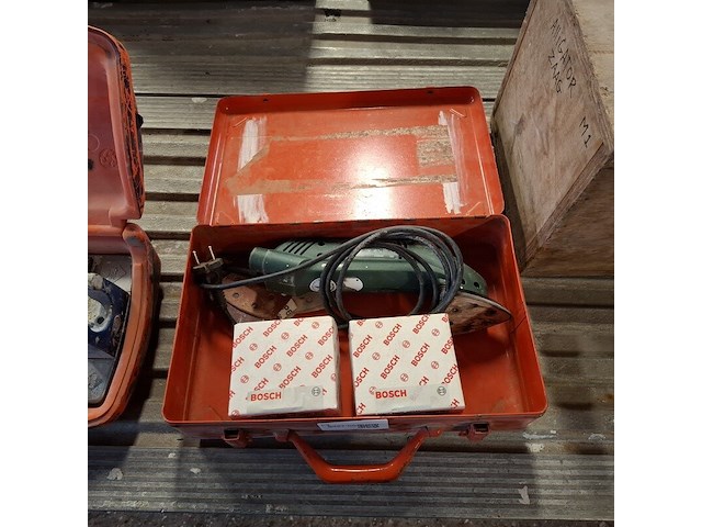 Elektrische driehoek schuurmachine, bosch, pda 100 - afbeelding 7 van  8