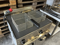 Elektrische dubbele frituur op onderkast, mbm, ef777, 2022 - afbeelding 4 van  7