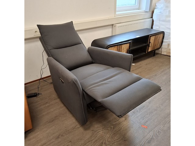 Elektrische fauteuil antraciet - afbeelding 6 van  7