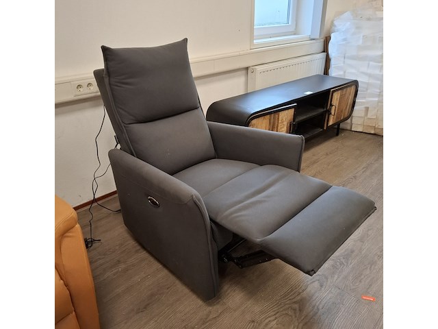 Elektrische fauteuil antraciet - afbeelding 7 van  7