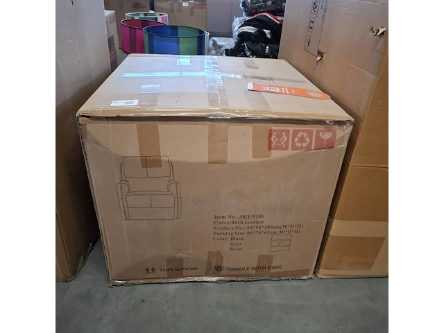 Elektrische fauteuil, grijs, 2025 - afbeelding 3 van  3