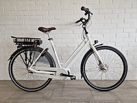 Elektrische fiets, batavus , cura, wit, 2021 - afbeelding 2 van  9