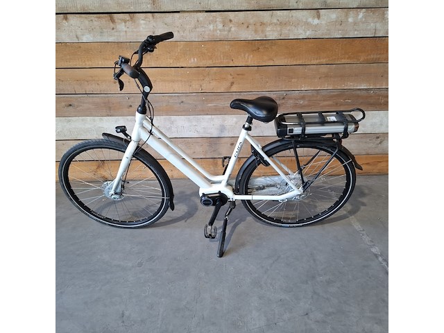 Elektrische fiets, batavus , cura, wit, 2021 - afbeelding 1 van  8