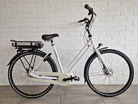 Elektrische fiets, batavus , cura, wit, 2021 - afbeelding 2 van  8
