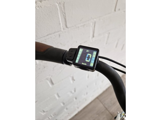 Elektrische fiets, batavus , cura, wit, 2021 - afbeelding 4 van  8