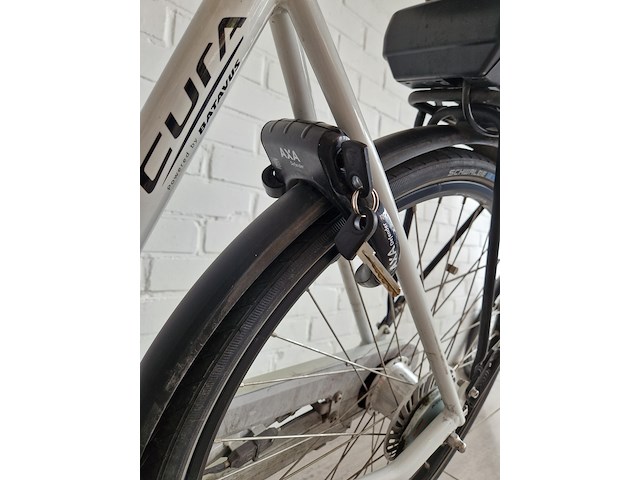Elektrische fiets, batavus , cura, wit, 2021 - afbeelding 7 van  8