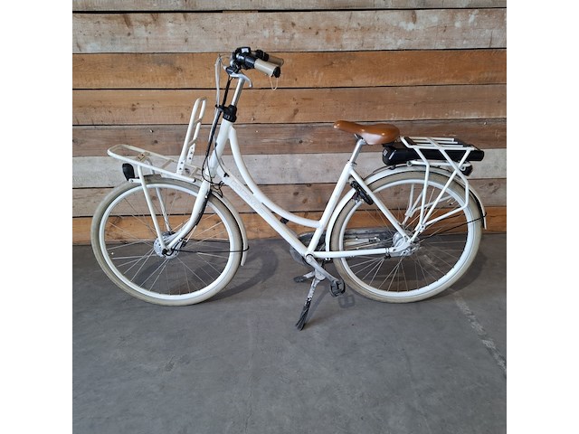 Elektrische fiets, batavus , diva, wit - afbeelding 1 van  6