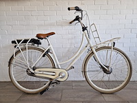 Elektrische fiets, batavus , diva, wit - afbeelding 2 van  6