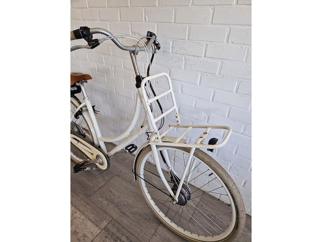 Elektrische fiets, batavus , diva, wit - afbeelding 3 van  6