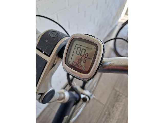 Elektrische fiets, batavus , padova , blauw - afbeelding 3 van  6