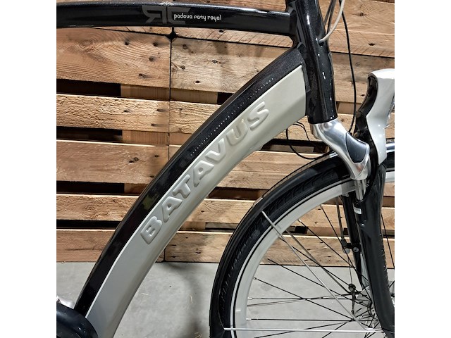 Elektrische fiets, batavus, padova royal 61 cm, zwart - afbeelding 5 van  22