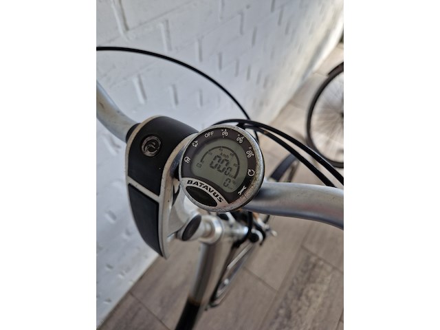 Elektrische fiets, batavus , padova , zwart - afbeelding 4 van  7