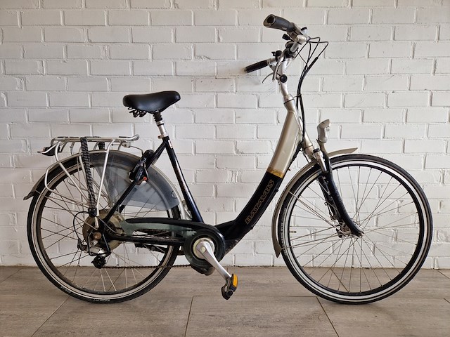 Elektrische fiets, batavus , padova , zwart - afbeelding 2 van  7
