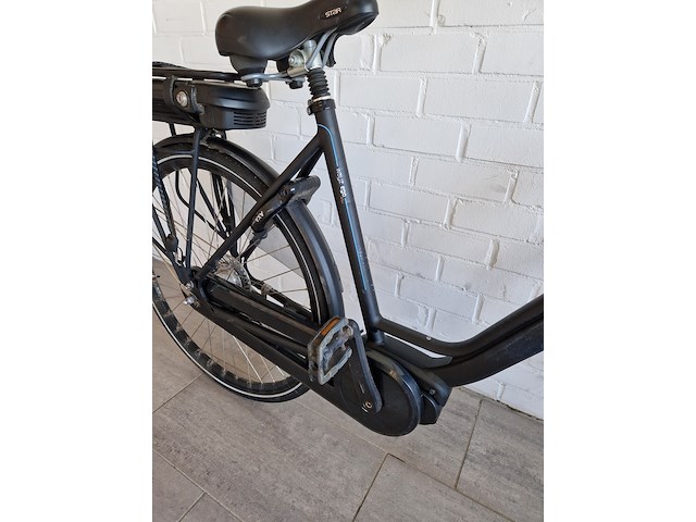 Elektrische fiets, batavus , wayz e-go middenmotor , zwart - afbeelding 4 van  6