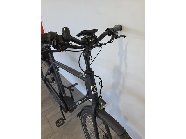 Elektrische fiets, cortina, e-foss, mat zwart - afbeelding 3 van  9