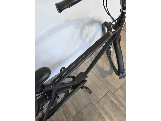 Elektrische fiets, cortina, e-foss, mat zwart - afbeelding 4 van  9