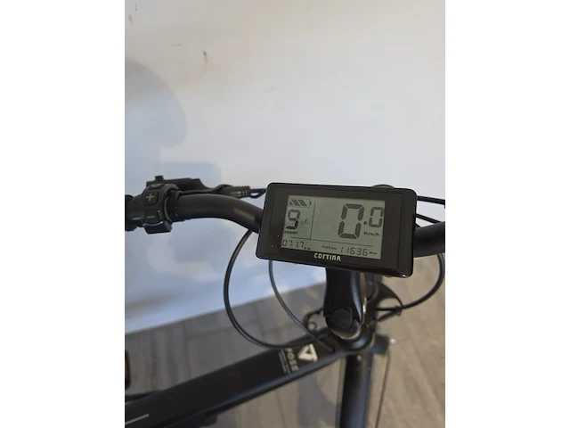 Elektrische fiets, cortina, e-foss, mat zwart - afbeelding 9 van  9