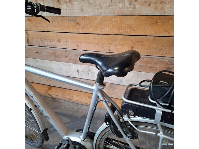 Elektrische fiets / e-bike, batavus, stream, grijs / chroom - afbeelding 2 van  29