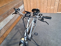 Elektrische fiets / e-bike, batavus, stream, grijs / chroom - afbeelding 6 van  29
