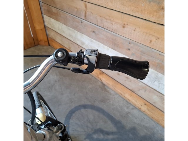 Elektrische fiets / e-bike, batavus, stream, grijs / chroom - afbeelding 9 van  29