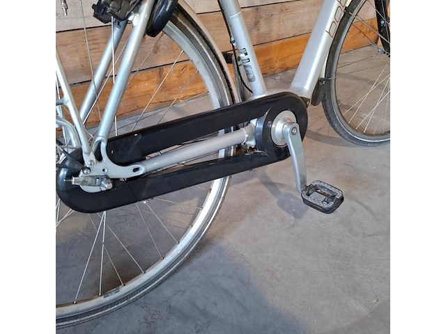 Elektrische fiets / e-bike, batavus, stream, grijs / chroom - afbeelding 11 van  29