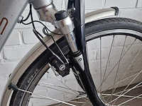 Elektrische fiets / e-bike, batavus, stream, grijs / chroom - afbeelding 13 van  29