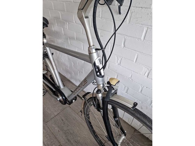 Elektrische fiets / e-bike, batavus, stream, grijs / chroom - afbeelding 14 van  29