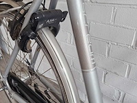Elektrische fiets / e-bike, batavus, stream, grijs / chroom - afbeelding 16 van  29