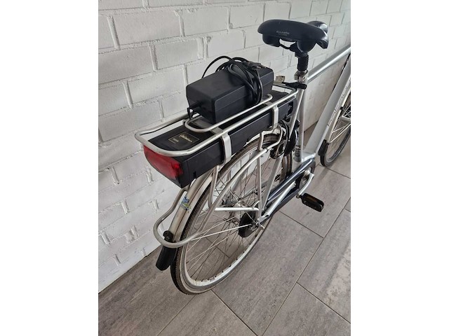 Elektrische fiets / e-bike, batavus, stream, grijs / chroom - afbeelding 18 van  29