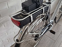Elektrische fiets / e-bike, batavus, stream, grijs / chroom - afbeelding 18 van  29
