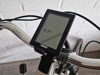 Elektrische fiets / e-bike, batavus, stream, grijs / chroom - afbeelding 20 van  29