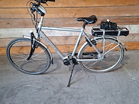 Elektrische fiets / e-bike, batavus, stream, grijs / chroom - afbeelding 12 van  29