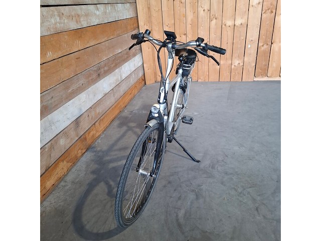 Elektrische fiets / e-bike, batavus, stream, grijs / chroom - afbeelding 24 van  29