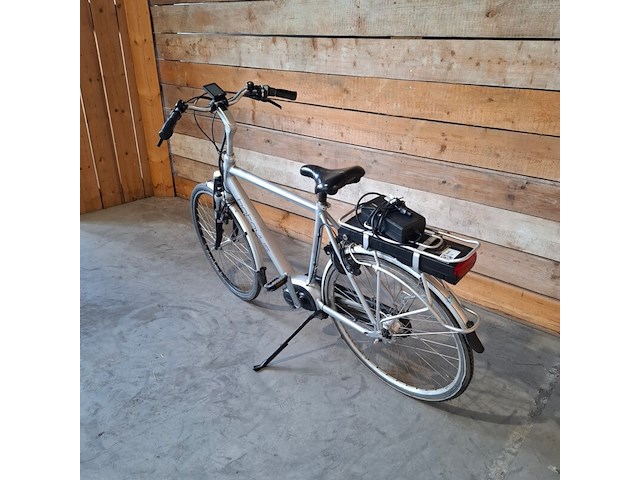 Elektrische fiets / e-bike, batavus, stream, grijs / chroom - afbeelding 25 van  29