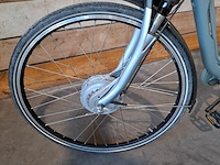 Elektrische fiets / e-bike, batavus, wayz, lichtblauw - afbeelding 4 van  26