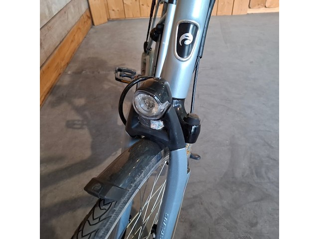 Elektrische fiets / e-bike, batavus, wayz, lichtblauw - afbeelding 7 van  26