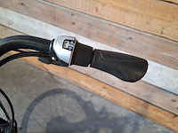 Elektrische fiets / e-bike, batavus, wayz, lichtblauw - afbeelding 13 van  26